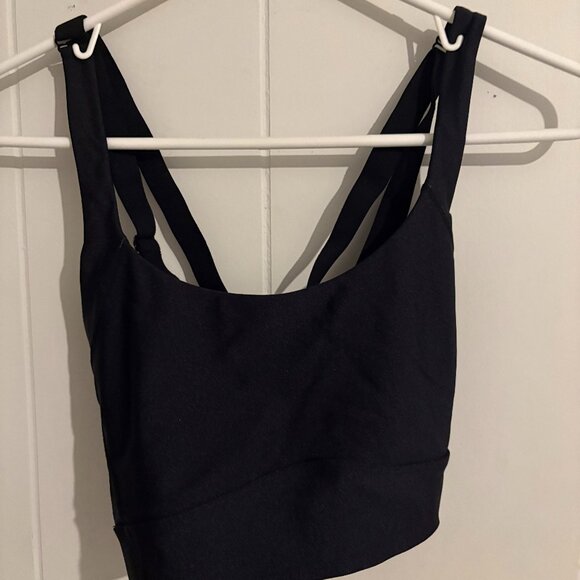 All Access Black Sports Bra with Criss Cross back in size Medium - Picture 1 of 3